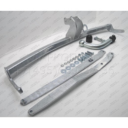 R074A GALIA Полностью оцинкованный фаркоп на Renault Megane II 2003-2008 (classic) седан/универсал, Megane III универсал 2008-2016. Подрозетник убирается за бампер. Тип ш