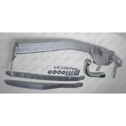 R074A GALIA Полностью оцинкованный фаркоп на Renault Megane II 2003-2008 (classic) седан/универсал, Megane III универсал 2008-2016. Подрозетник убирается за бампер. Тип ш