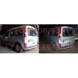 R086A GALIA Полностью оцинкованный фаркоп на Renault Kangoo 2010-2021, Mercedes Citan 2012-2021. Тип шара: A. Установка без снятия и выреза бампера. Нагрузки: 1200/75 кг, мас