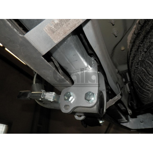R086A GALIA Полностью оцинкованный фаркоп на Renault Kangoo 2010-2021, Mercedes Citan 2012-2021. Тип шара: A. Установка без снятия и выреза бампера. Нагрузки: 1200/75 кг, масса фаркопа 15,62 кг
