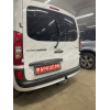 R086A GALIA Полностью оцинкованный фаркоп на Renault Kangoo 2010-2021, Mercedes Citan 2012-2021. Тип шара: A. Установка без снятия и выреза бампера. Нагрузки: 1200/75 кг, масса фаркопа 15,62 кг