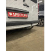 R086A GALIA Полностью оцинкованный фаркоп на Renault Kangoo 2010-2021, Mercedes Citan 2012-2021. Тип шара: A. Установка без снятия и выреза бампера. Нагрузки: 1200/75 кг, масса фаркопа 15,62 кг
