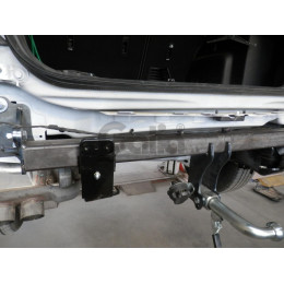 R107C GALIA Полностью оцинкованный фаркоп на Land Rover Discovery Sport 5-местная версия (с запасным колесом в багажнике) 2019-. Тип шара: C (горизонтальный съем