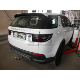 R107C GALIA Полностью оцинкованный фаркоп на Land Rover Discovery Sport 5-местная версия (с запасным колесом в багажнике) 2019-. Тип шара: C (горизонтальный съем