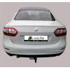 R120-A Лидер-плюс ТСУ для Renault Fluence 2009-2015. Требуется подрезка бампера. Нагрузки: 1200/75 кг, масса фаркопа 17,4 кг (без электрики в комплекте)