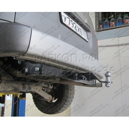 FA 0951-E Бизон Фаркоп на Honda Element 2003-2011 без подрезки бампера. Тип шара: E (легкосъемный шар под квадрат). Нагрузки: 2500/120 кг. Не комплектуется элект