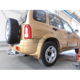 S030A GALIA Полностью оцинкованный фаркоп на Suzuki Grand Vitara 1998-2005, Suzuki Grand Vitara XL7 1998-2003. Тип шара: A. Установка без снятия и выреза бампера. Нагрузки: 1850/7