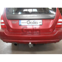S072A GALIA Полностью оцинкованный фаркоп на Subaru Forester 1997-2008. Подрозетник убирается за бампер. Тип шара: A. Без выреза бампера. Нагрузки: 2100/85 кг, ма