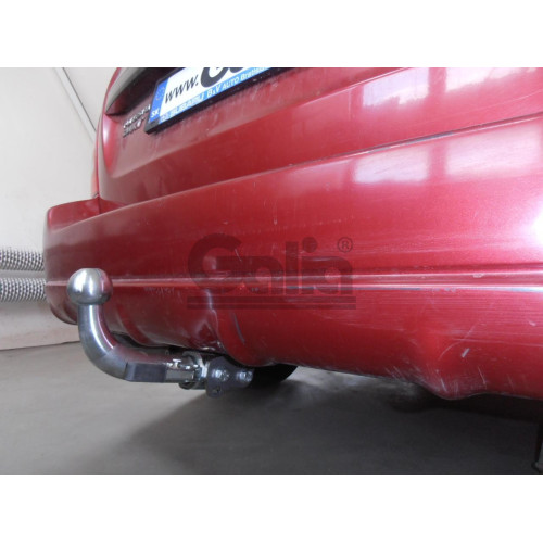 S072A GALIA Полностью оцинкованный фаркоп на Subaru Forester 1997-2008. Подрозетник убирается за бампер. Тип шара: A. Без выреза бампера. Нагрузки: 2100/85 кг, масса фаркопа 16,42 кг