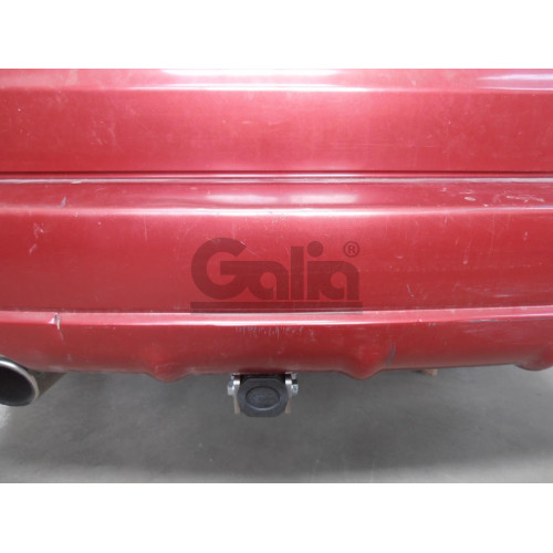 S072A GALIA Полностью оцинкованный фаркоп на Subaru Forester 1997-2008. Подрозетник убирается за бампер. Тип шара: A. Без выреза бампера. Нагрузки: 2100/85 кг, масса фаркопа 16,42 кг