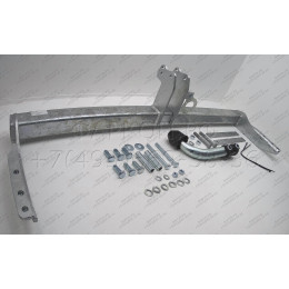 S072A GALIA Полностью оцинкованный фаркоп на Subaru Forester 1997-2008. Подрозетник убирается за бампер. Тип шара: A. Без выреза бампера. Нагрузки: 2100/85 кг, ма