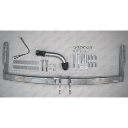 S072A GALIA Полностью оцинкованный фаркоп на Subaru Forester 1997-2008. Подрозетник убирается за бампер. Тип шара: A. Без выреза бампера. Нагрузки: 2100/85 кг, ма