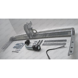 S072A GALIA Полностью оцинкованный фаркоп на Subaru Forester 1997-2008. Подрозетник убирается за бампер. Тип шара: A. Без выреза бампера. Нагрузки: 2100/85 кг, ма