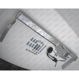 S072A GALIA Полностью оцинкованный фаркоп на Subaru Forester 1997-2008. Подрозетник убирается за бампер. Тип шара: A. Без выреза бампера. Нагрузки: 2100/85 кг, ма