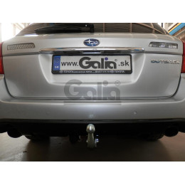 S076C GALIA Полностью оцинкованный фаркоп на Subaru Legacy универсал (BP), Subaru Outback 4WD 2004-2009. Тип шара: C (горизонтальный съемный). Невидимый вырез бампера. 