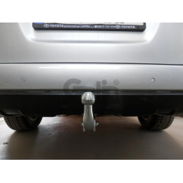 S076C GALIA Полностью оцинкованный фаркоп на Subaru Legacy универсал (BP), Subaru Outback 4WD 2004-2009. Тип шара: C (горизонтальный съемный). Невидимый вырез бампера. 