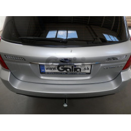 S076C GALIA Полностью оцинкованный фаркоп на Subaru Legacy универсал (BP), Subaru Outback 4WD 2004-2009. Тип шара: C (горизонтальный съемный). Невидимый вырез бампера. 