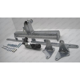 S076C GALIA Полностью оцинкованный фаркоп на Subaru Legacy универсал (BP), Subaru Outback 4WD 2004-2009. Тип шара: C (горизонтальный съемный). Невидимый вырез бампера. 