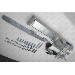 S076C GALIA Полностью оцинкованный фаркоп на Subaru Legacy универсал (BP), Subaru Outback 4WD 2004-2009. Тип шара: C (горизонтальный съемный). Невидимый вырез бампера. 