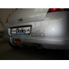 S078A GALIA Полностью оцинкованный фаркоп на Suzuki Swift хетчбек 3/5 дверей 2005-2009, кроме 4WD, Opel Agila B 2008-2014, Suzuki Splash 2008-2015. Шар перекрывает противотуманную фару. Тип шара: A. Невидимый вырез бампера. Нагрузки: 1100/60 кг, масса фар