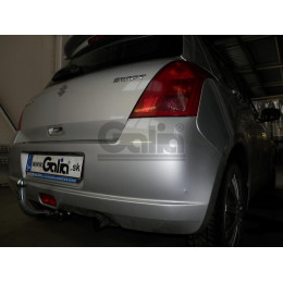 S078A GALIA Полностью оцинкованный фаркоп на Suzuki Swift хетчбек 3/5 дверей 2005-2009, кроме 4WD, Opel Agila B 2008-2014, Suzuki Splash 2008-2015. Шар перекрывает противотуманную