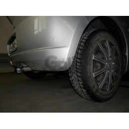 S078A GALIA Полностью оцинкованный фаркоп на Suzuki Swift хетчбек 3/5 дверей 2005-2009, кроме 4WD, Opel Agila B 2008-2014, Suzuki Splash 2008-2015. Шар перекрывает противотуманную