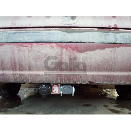 S083A GALIA Полностью оцинкованный фаркоп на Skoda Felicia универсал/фургон 1996-2002. Тип шара: A. Установка без снятия и выреза бампера. Нагрузки: 1000/50 кг, масса фаркопа 9,42 кг