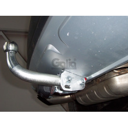 S098A GALIA Полностью оцинкованный фаркоп на Skoda Yeti 2009-2018 2WD/4WD. Тип шара: A. Невидимый вырез бампера. Нагрузки: 2000/80 кг, масса фаркопа 13,22 кг