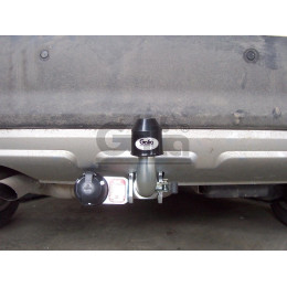 S098A GALIA Полностью оцинкованный фаркоп на Skoda Yeti 2009-2018 2WD/4WD. Тип шара: A. Невидимый вырез бампера. Нагрузки: 2000/80 кг, масса фаркопа 13,22 кг