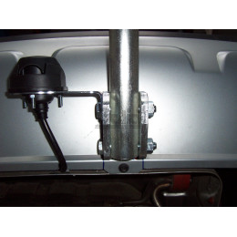 S098A GALIA Полностью оцинкованный фаркоп на Skoda Yeti 2009-2018 2WD/4WD. Тип шара: A. Невидимый вырез бампера. Нагрузки: 2000/80 кг, масса фаркопа 13,22 кг