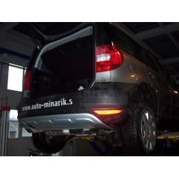 S098A GALIA Полностью оцинкованный фаркоп на Skoda Yeti 2009-2018 2WD/4WD. Тип шара: A. Невидимый вырез бампера. Нагрузки: 2000/80 кг, масса фаркопа 13,22 кг