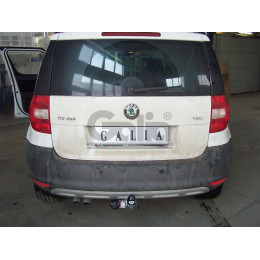 S098A GALIA Полностью оцинкованный фаркоп на Skoda Yeti 2009-2018 2WD/4WD. Тип шара: A. Невидимый вырез бампера. Нагрузки: 2000/80 кг, масса фаркопа 13,22 кг