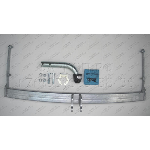 S098A GALIA Полностью оцинкованный фаркоп на Skoda Yeti 2009-2018 2WD/4WD. Тип шара: A. Невидимый вырез бампера. Нагрузки: 2000/80 кг, масса фаркопа 13,22 кг