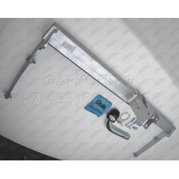 S098A GALIA Полностью оцинкованный фаркоп на Skoda Yeti 2009-2018 2WD/4WD. Тип шара: A. Невидимый вырез бампера. Нагрузки: 2000/80 кг, масса фаркопа 13,22 кг