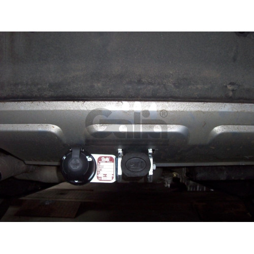 S098A GALIA Полностью оцинкованный фаркоп на Skoda Yeti 2009-2018 2WD/4WD. Тип шара: A. Невидимый вырез бампера. Нагрузки: 2000/80 кг, масса фаркопа 13,22 кг