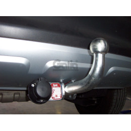 S098A GALIA Полностью оцинкованный фаркоп на Skoda Yeti 2009-2018 2WD/4WD. Тип шара: A. Невидимый вырез бампера. Нагрузки: 2000/80 кг, масса фаркопа 13,22 кг