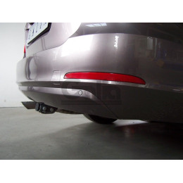 S099C GALIA Полностью оцинкованный фаркоп на Skoda Superb II лифтбек/универсал 2008-2015. Подрозетник убирается за бампер. Тип шара: C (горизонтальный съемн
