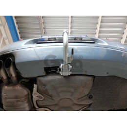 S099C GALIA Полностью оцинкованный фаркоп на Skoda Superb II лифтбек/универсал 2008-2015. Подрозетник убирается за бампер. Тип шара: C (горизонтальный съемн