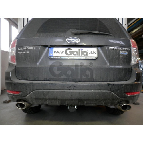 S103A GALIA Полностью оцинкованный фаркоп на Subaru Forester 2007-2013. Тип шара: A. Невидимый вырез бампера. Нагрузки: 2200/80 кг, масса фаркопа 16,02 кг