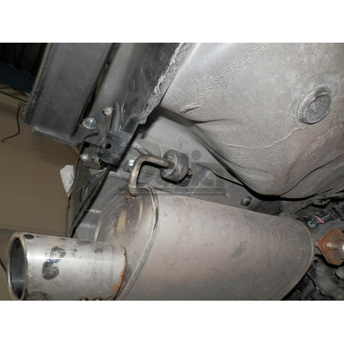 S103A GALIA Полностью оцинкованный фаркоп на Subaru Forester 2007-2013. Тип шара: A. Невидимый вырез бампера. Нагрузки: 2200/80 кг, масса фаркопа 16,02 кг