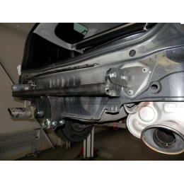 S103A GALIA Полностью оцинкованный фаркоп на Subaru Forester 2007-2013. Тип шара: A. Невидимый вырез бампера. Нагрузки: 2200/80 кг, масса фаркопа 16,02 кг