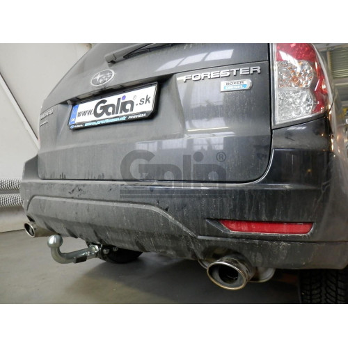 S103A GALIA Полностью оцинкованный фаркоп на Subaru Forester 2007-2013. Тип шара: A. Невидимый вырез бампера. Нагрузки: 2200/80 кг, масса фаркопа 16,02 кг