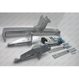 S103A GALIA Полностью оцинкованный фаркоп на Subaru Forester 2007-2013. Тип шара: A. Невидимый вырез бампера. Нагрузки: 2200/80 кг, масса фаркопа 16,02 кг