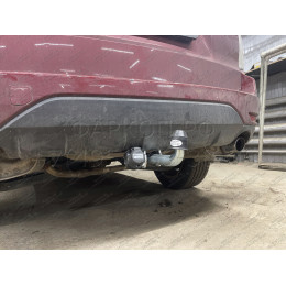 S103A GALIA Полностью оцинкованный фаркоп на Subaru Forester 2007-2013. Тип шара: A. Невидимый вырез бампера. Нагрузки: 2200/80 кг, масса фаркопа 16,02 кг