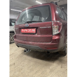 S103A GALIA Полностью оцинкованный фаркоп на Subaru Forester 2007-2013. Тип шара: A. Невидимый вырез бампера. Нагрузки: 2200/80 кг, масса фаркопа 16,02 кг