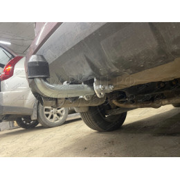 S103A GALIA Полностью оцинкованный фаркоп на Subaru Forester 2007-2013. Тип шара: A. Невидимый вырез бампера. Нагрузки: 2200/80 кг, масса фаркопа 16,02 кг