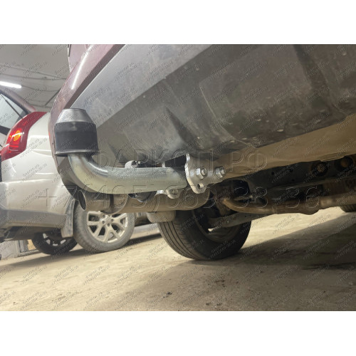 S103A GALIA Полностью оцинкованный фаркоп на Subaru Forester 2007-2013. Тип шара: A. Невидимый вырез бампера. Нагрузки: 2200/80 кг, масса фаркопа 16,02 кг