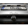 S124C GALIA Полностью оцинкованный фаркоп на Volkswagen Polo хетчбек 2017-, SEAT Ibiza хетчбек 2017-. Тип шара: C (горизонтальный съемный). Установка без выреза бампера. Нагрузки: 1400/75 кг, масса фаркопа 13,87 кг