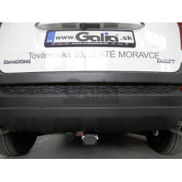 S129A GALIA Полностью оцинкованный фаркоп на SsangYong Actyon 2011-2016. Тип шара: A. Установка без снятия и выреза бампера. Нагрузки: 2000/100 кг, масса фаркопа 16,