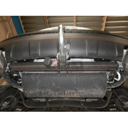 S129A GALIA Полностью оцинкованный фаркоп на SsangYong Actyon 2011-2016. Тип шара: A. Установка без снятия и выреза бампера. Нагрузки: 2000/100 кг, масса фаркопа 16,